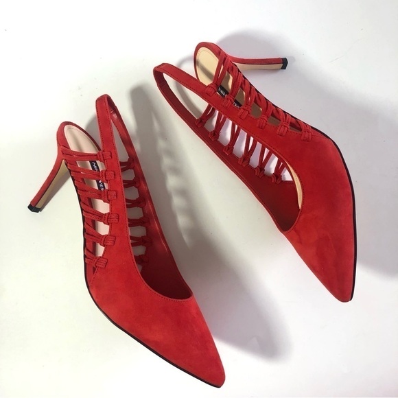 Nine West Milia Slingback Side Cutout Pump - Picture 9 of 15